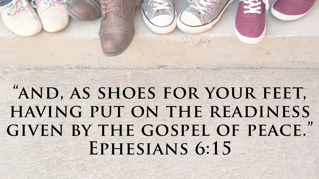 Life In Christ: SPIRITUAL WARFARE (4): The Shoes of Peace (Ephesians 6: ...